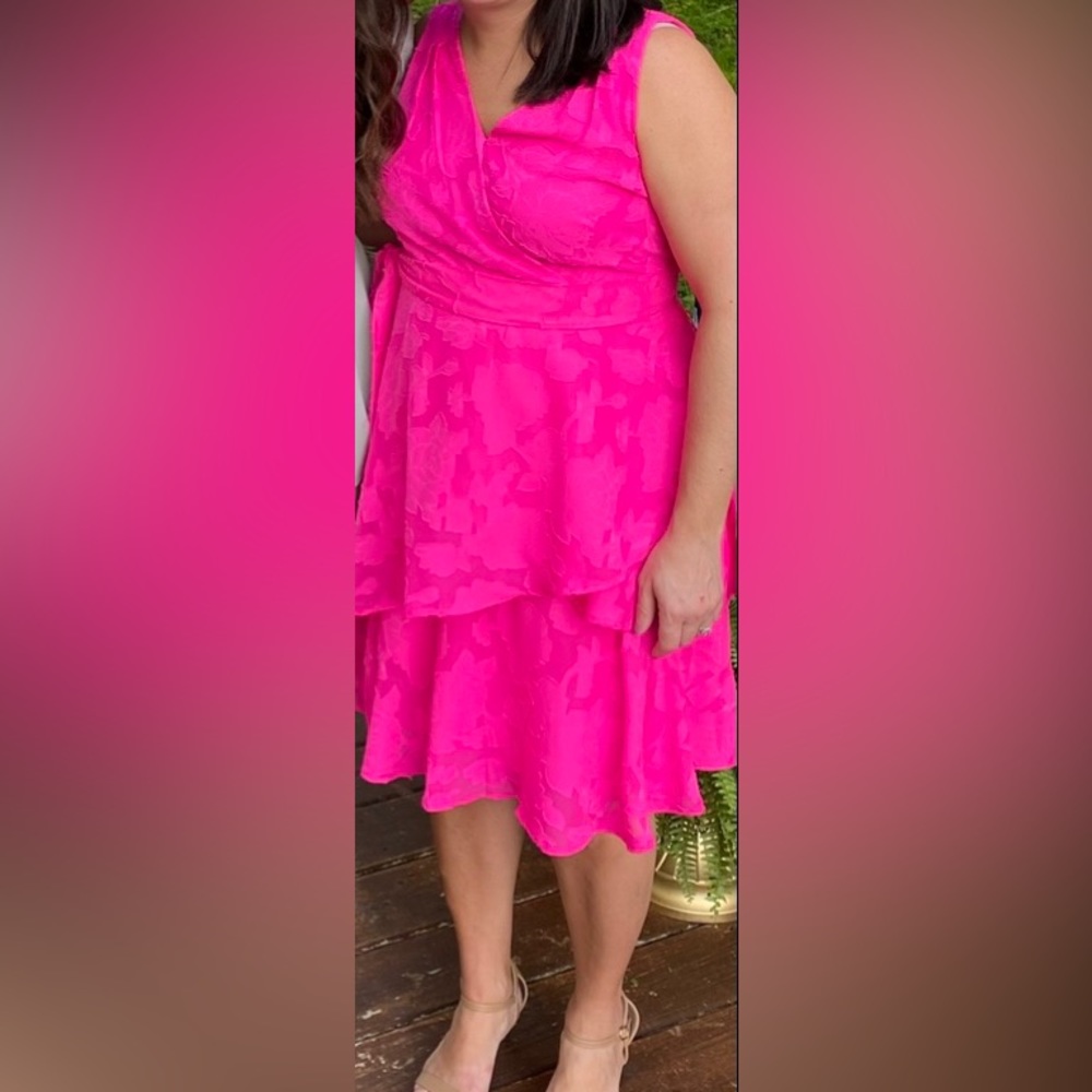 Pink dress, excellent condition! Worn once